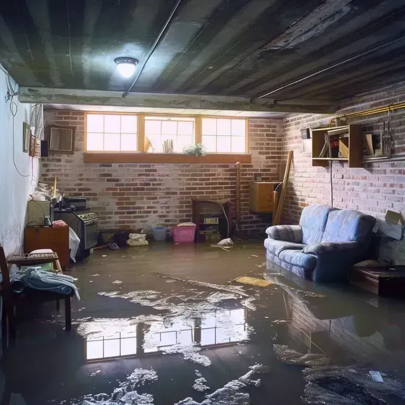 Flooded Basement Cleanup in Bellevue, MI